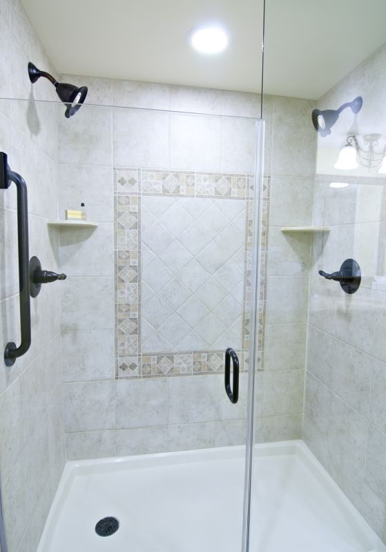 Elegant Shower with Tiles